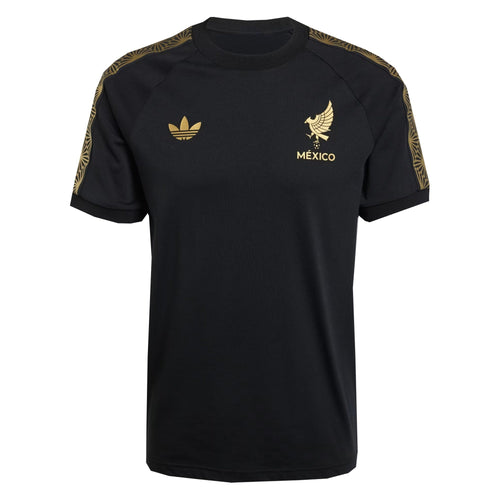 adidas Men's Mexico Gold 2025/26 Tee Black/Gold