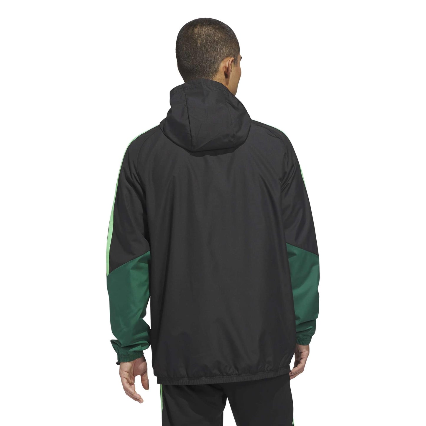 adidas Men's Mexico World Cup 2026 Tiro All Weather Jacket Black/Green