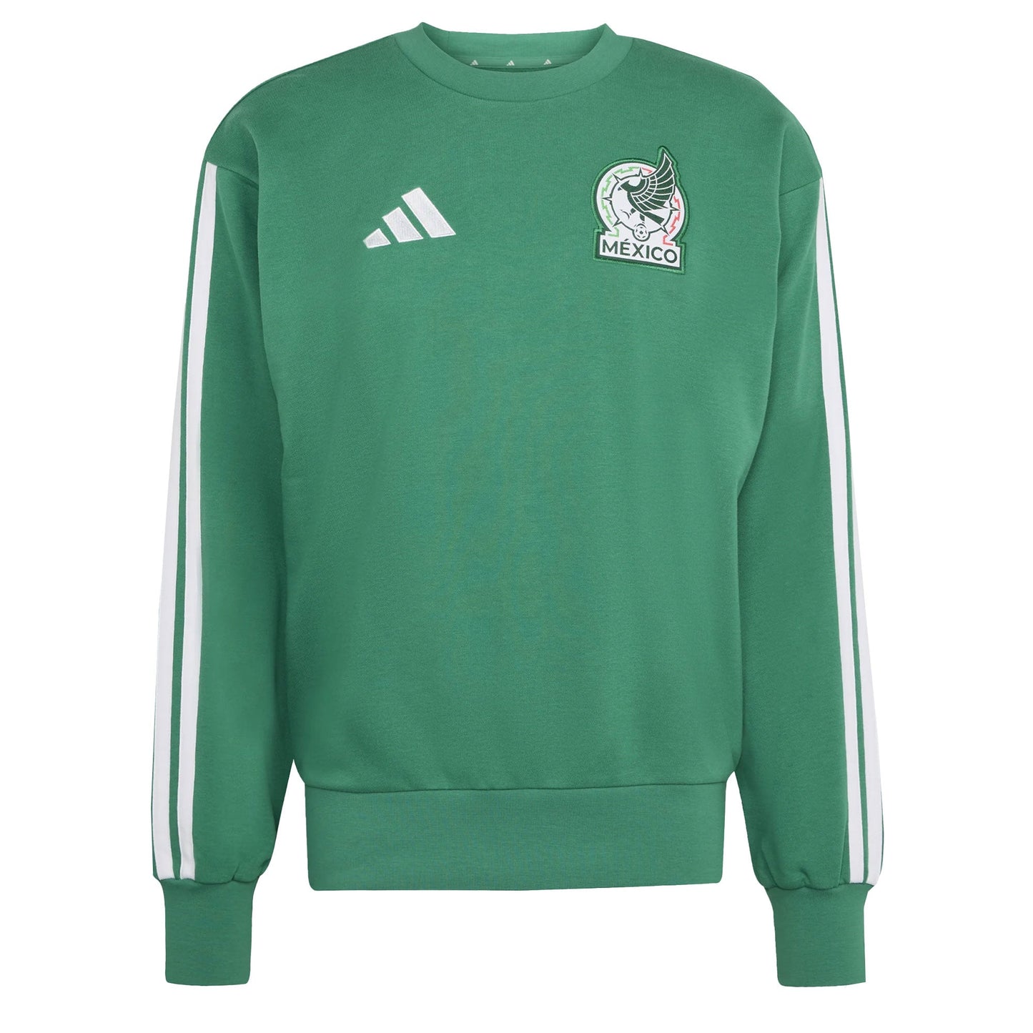 adidas Men's Mexico World Cup 2026 DNA Sweater Green/White