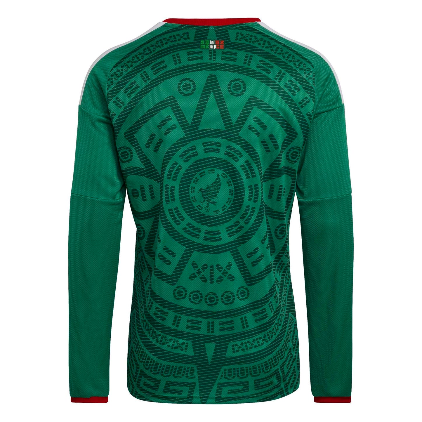 adidas Men's Mexico World Cup 2026 Home Long Sleeve Jersey Green/White