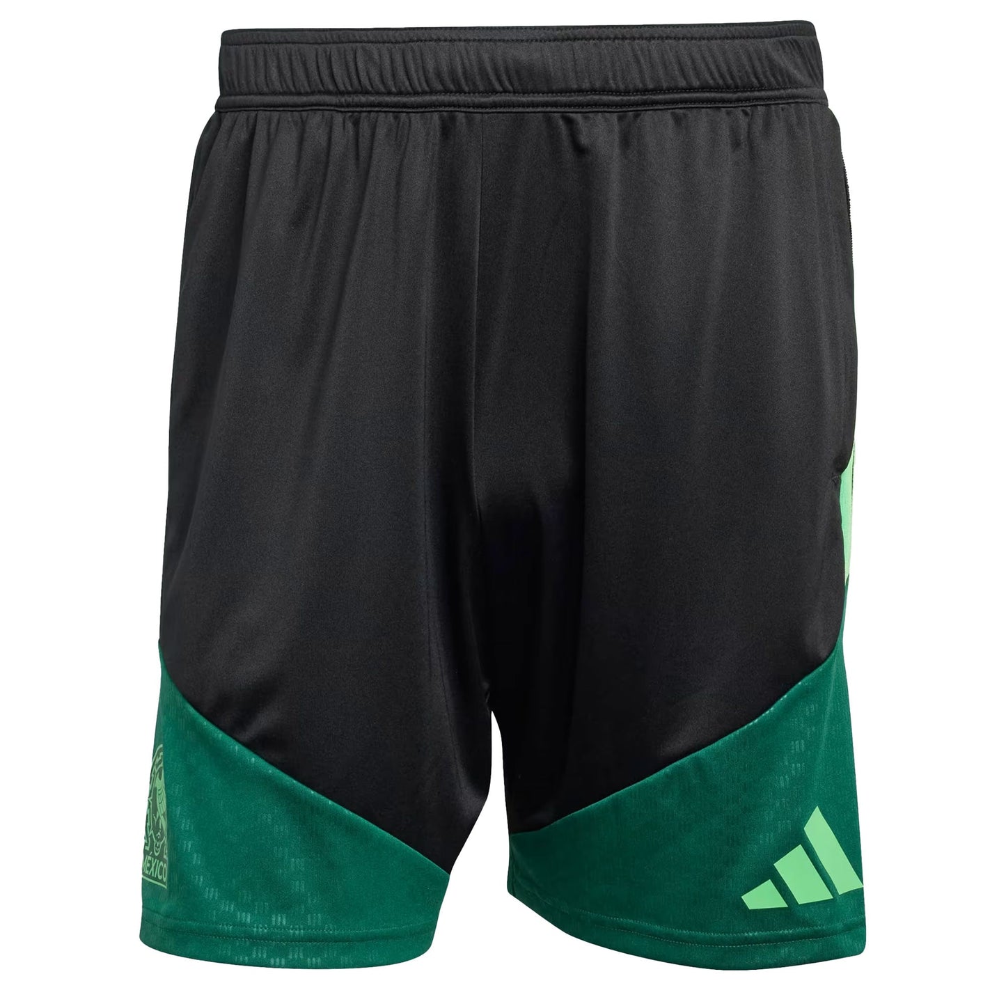 adidas Men's Mexico World Cup 2026 Tiro Training Shorts Black/Green