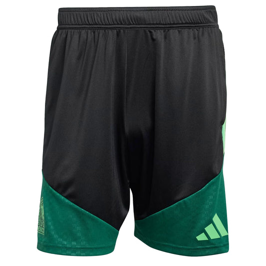 adidas Men's Mexico World Cup 2026 Tiro Training Shorts Black/Green