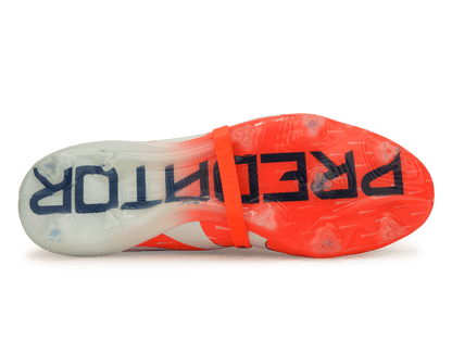 adidas Men's Predator Elite Foldover Tongue FG Signal Coral/White