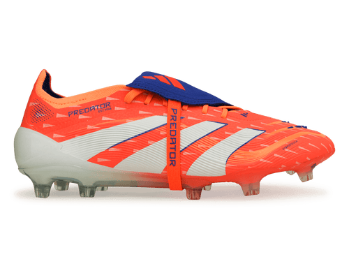 adidas Men's Predator Elite Foldover Tongue FG Signal Coral/White