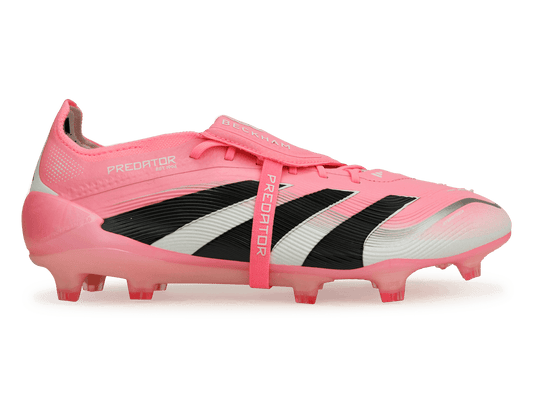 adidas Men's Predator Elite Foldover Tongue FG Pink/Black/White