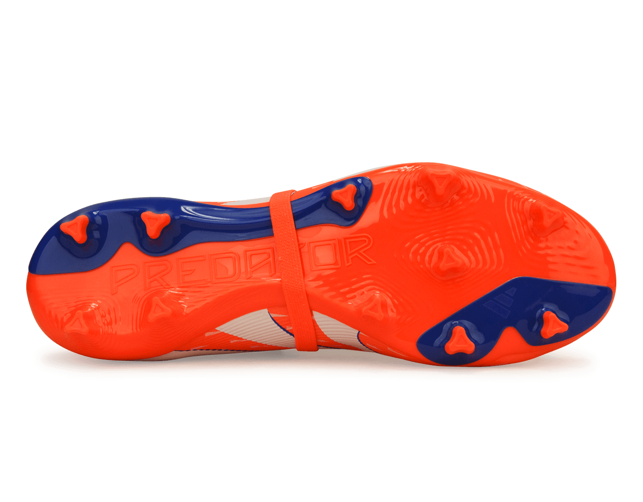 adidas Men's Predator League Foldover Tongue FG/MG Signal Coral/White