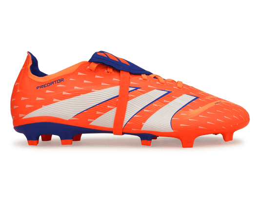 adidas Men's Predator League Foldover Tongue FG/MG Signal Coral/White