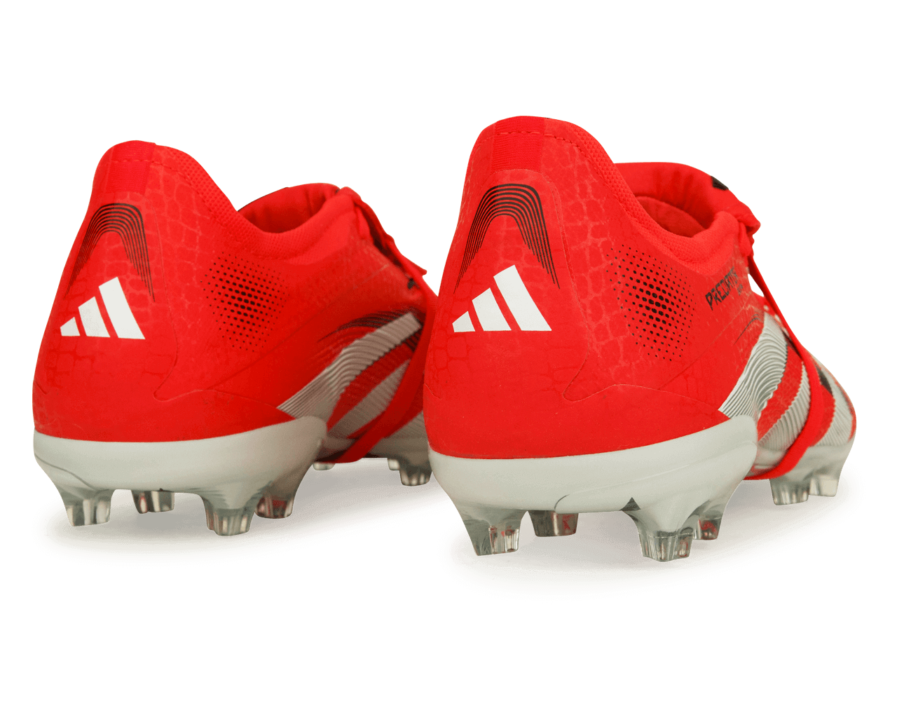 adidas Men's Predator Pro Foldover Tongue FG Red/White/Black