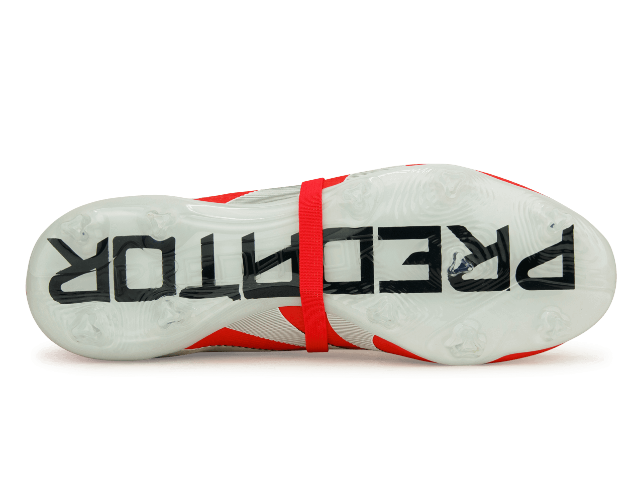 adidas Men's Predator Pro Foldover Tongue FG Red/White/Black