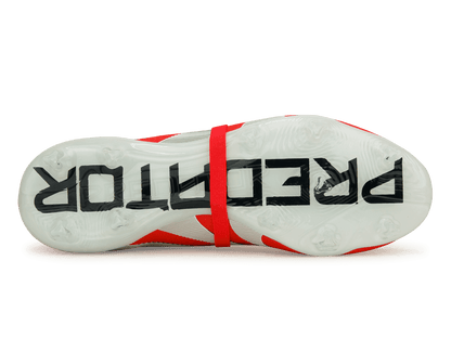 adidas Men's Predator Pro Foldover Tongue FG Red/White/Black