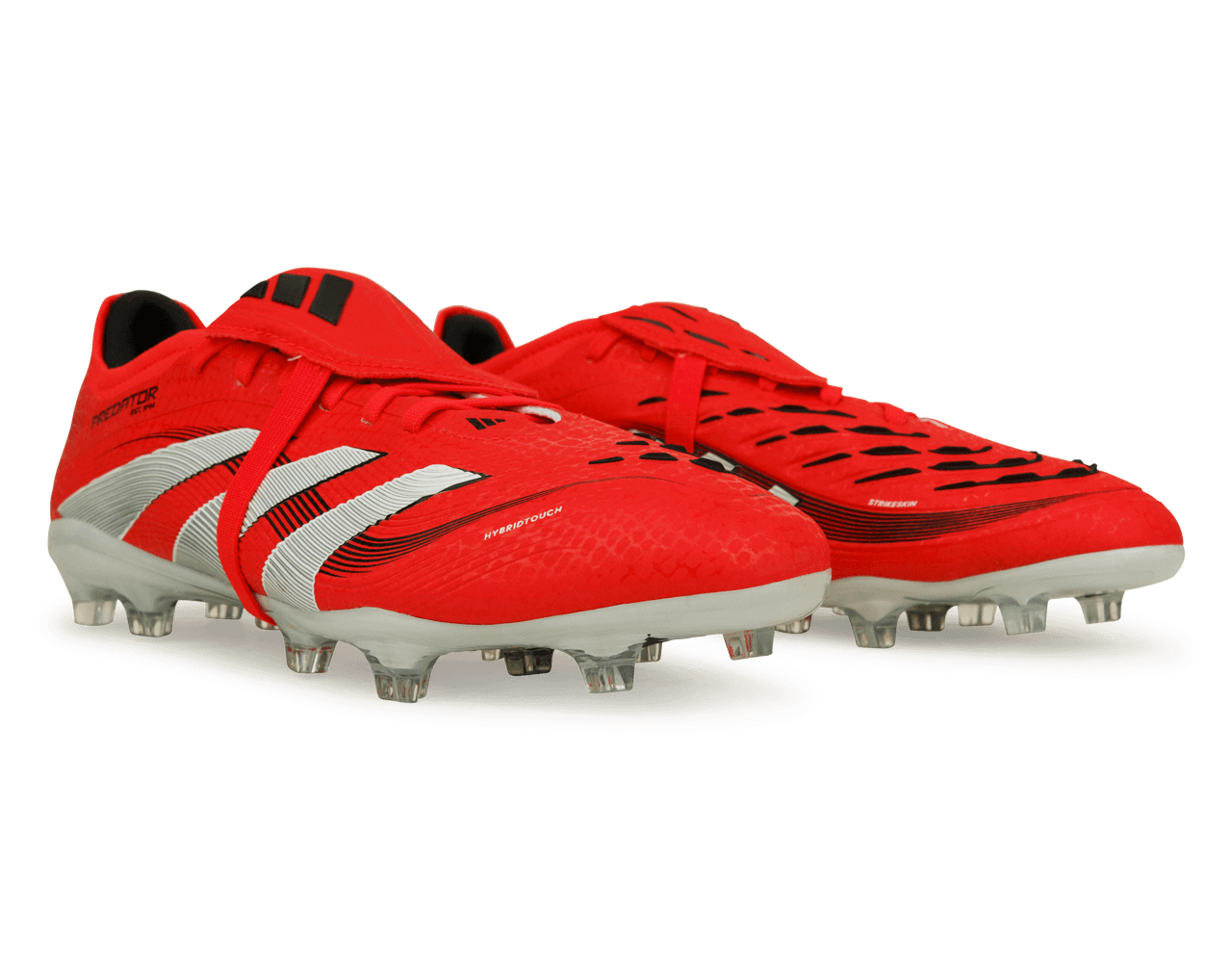 adidas Men's Predator Pro Foldover Tongue FG Red/White/Black