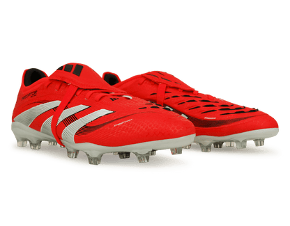 adidas Men's Predator Pro Foldover Tongue FG Red/White/Black