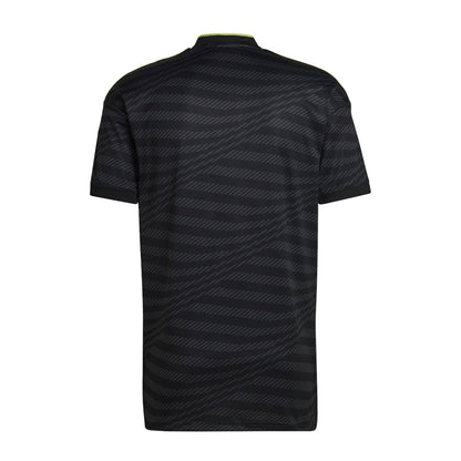 adidas Men's Real Madrid 2022/23 Third Jersey Black/Pulse Lime