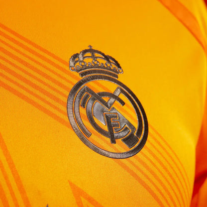 adidas Men's Real Madrid 2024/25 Authentic Away Jersey Orange/Black