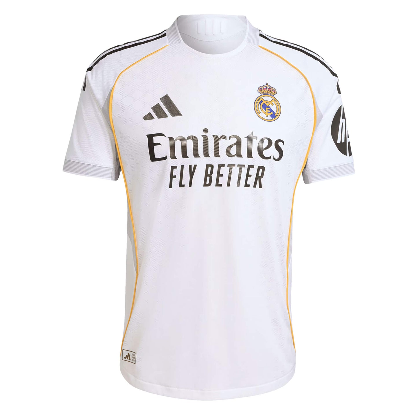 adidas Men's Real Madrid 2025/26 Authentic Home Jersey White