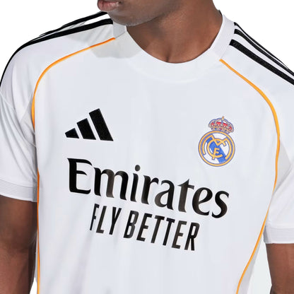 adidas Men's Real Madrid 2025/26 Home Jersey White