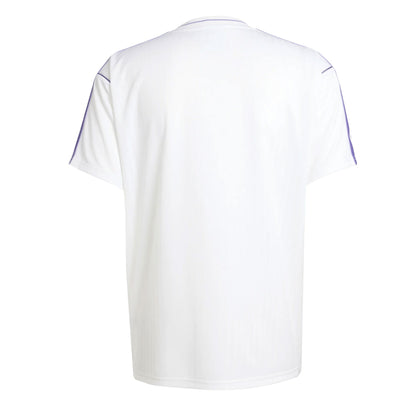 adidas Men's Real Madrid Terrace Icon Jersey White/Purple