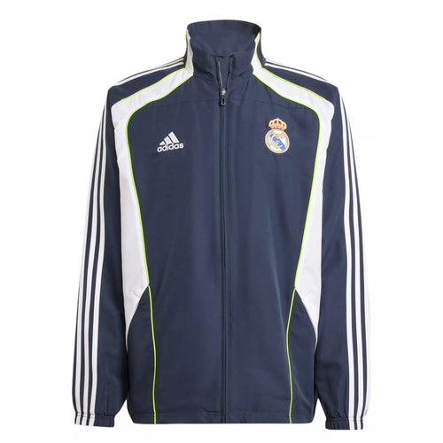 adidas Men's Real Madrid Urban Purist Full-Zip Jacket Navy/White