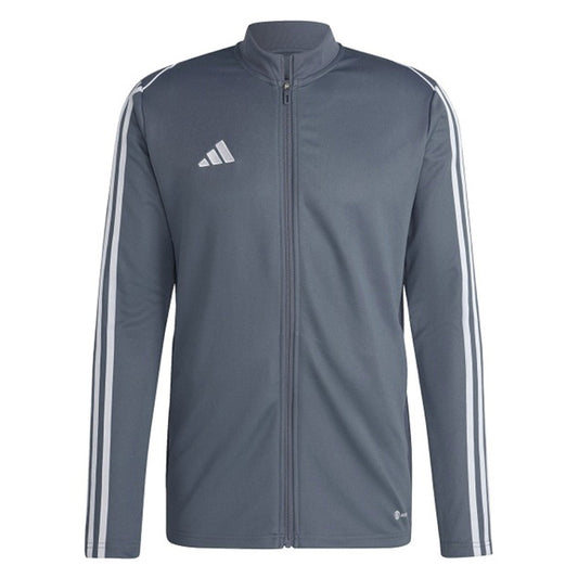 adidas Men's Tiro 23 Training Jacket Onix Grey/White
