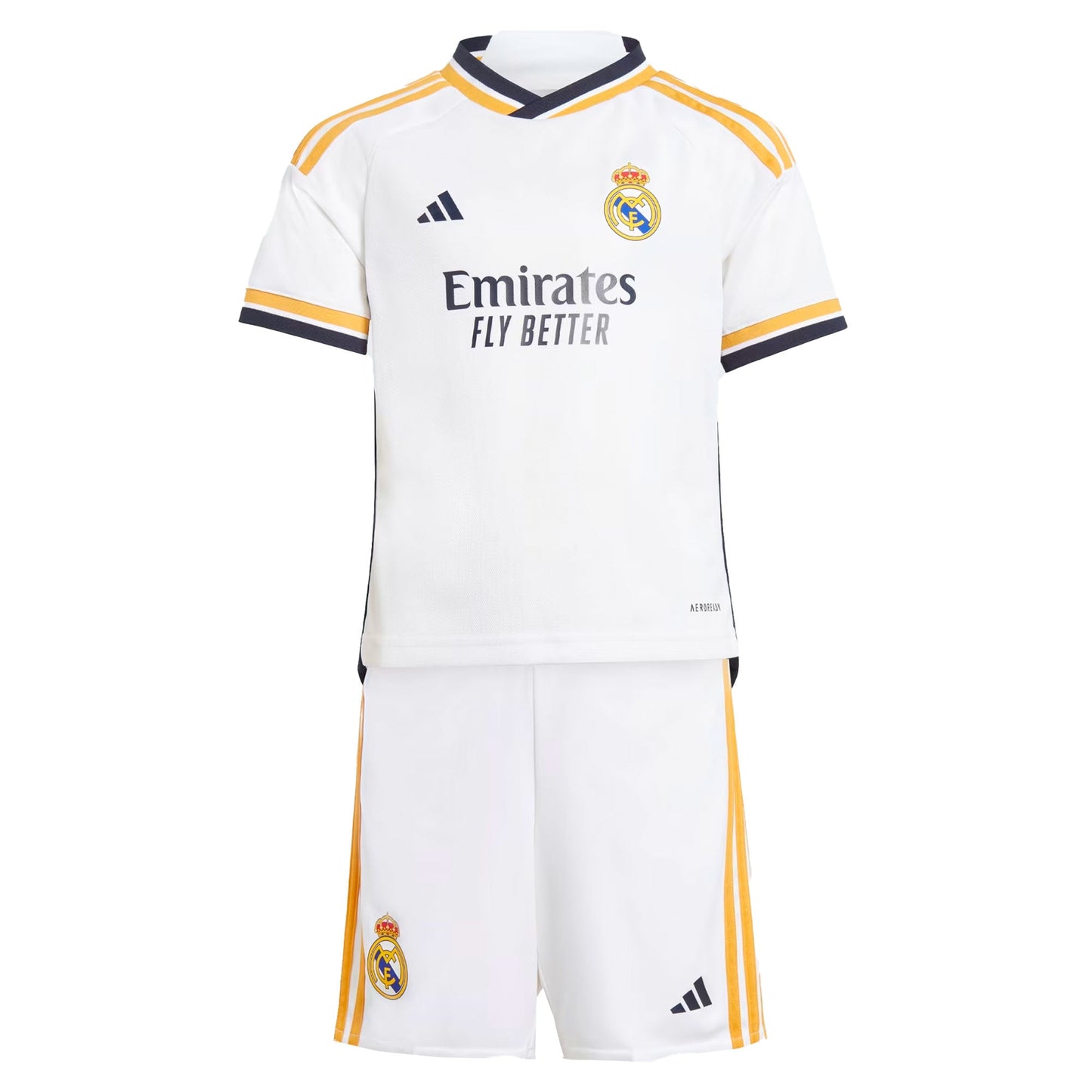 adidas Real Madrid 2023/24 Home MiniKit White/Black