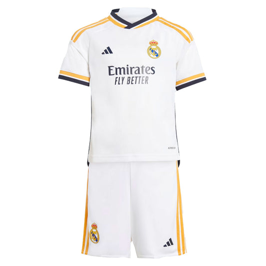 adidas Real Madrid 2023/24 Home MiniKit White/Black