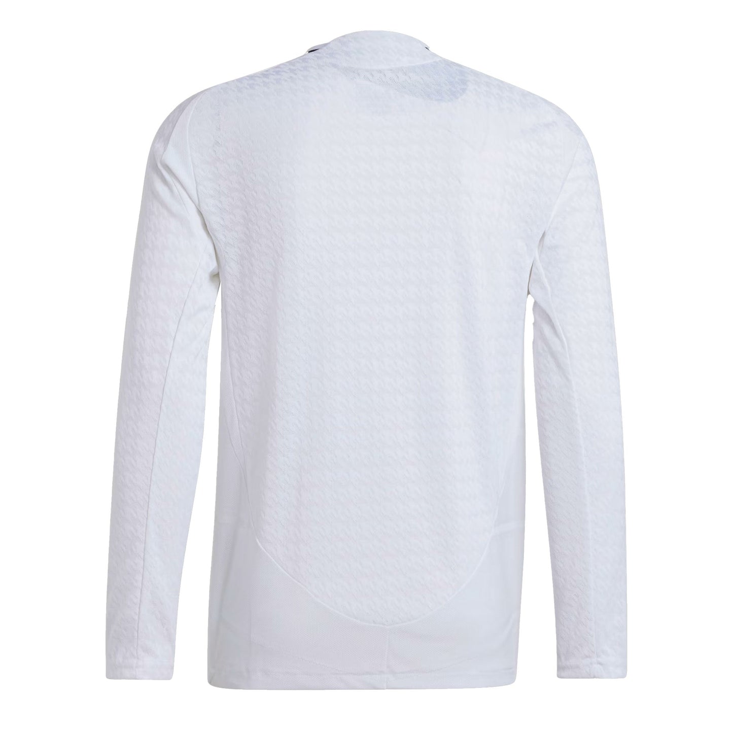 adidas Men's Real Madrid 2024/25 Authentic Home Long Sleeve Jersey White/Black