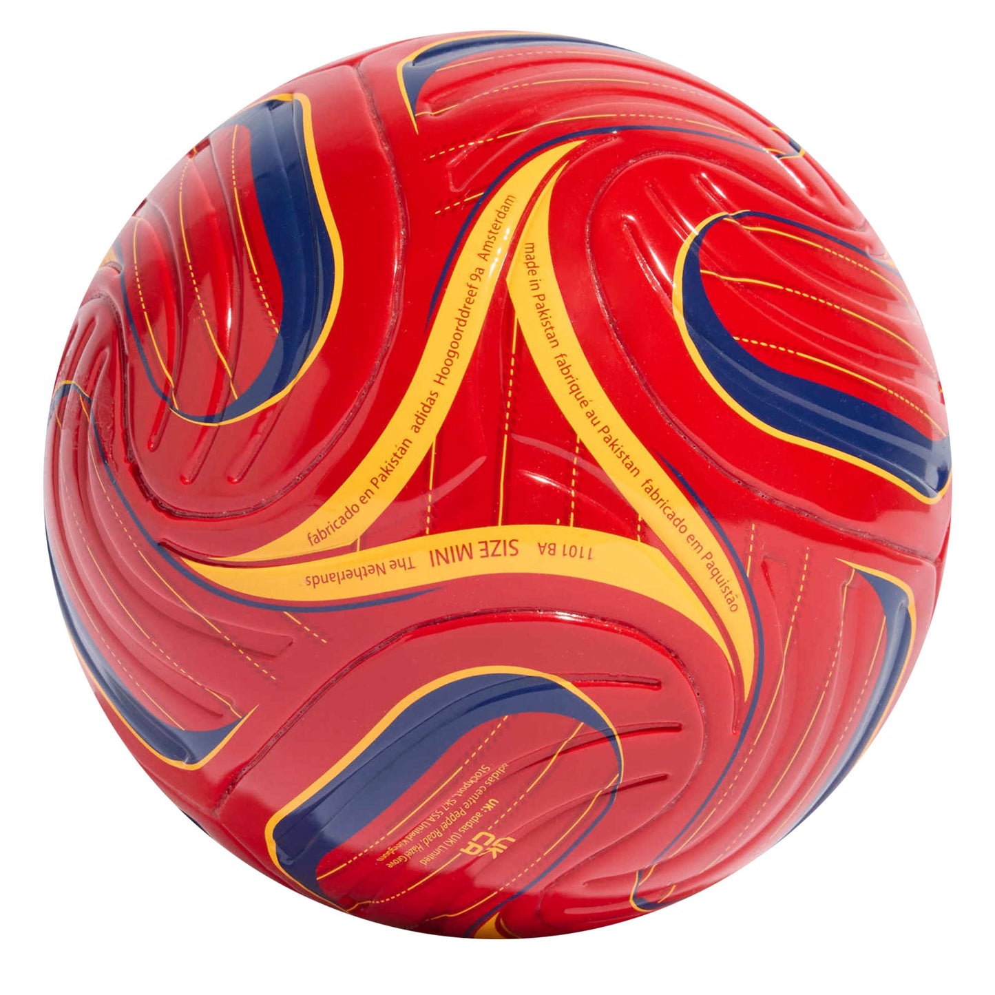 adidas Trionda Spain World Cup 2026 Home Mini Ball Red