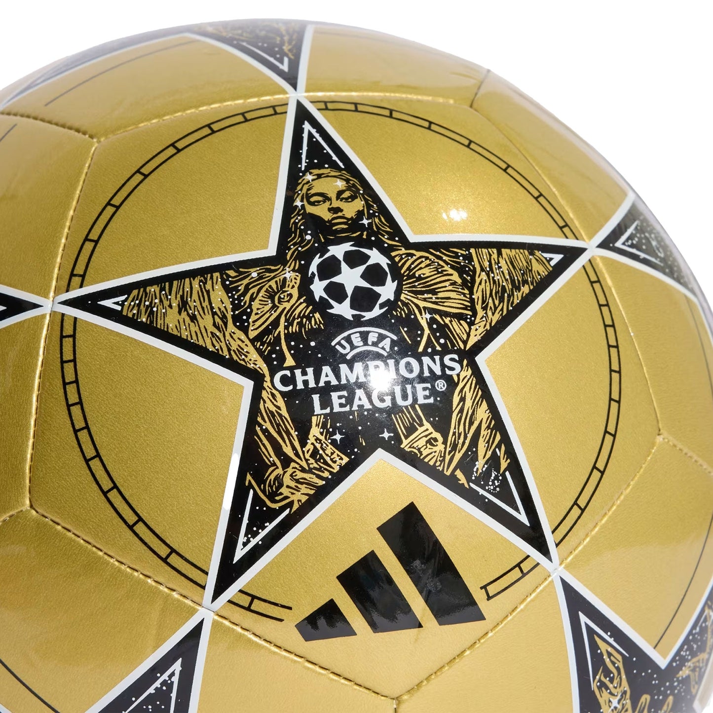 adidas UCL 2025/26 Club Ball Gold/Black/White