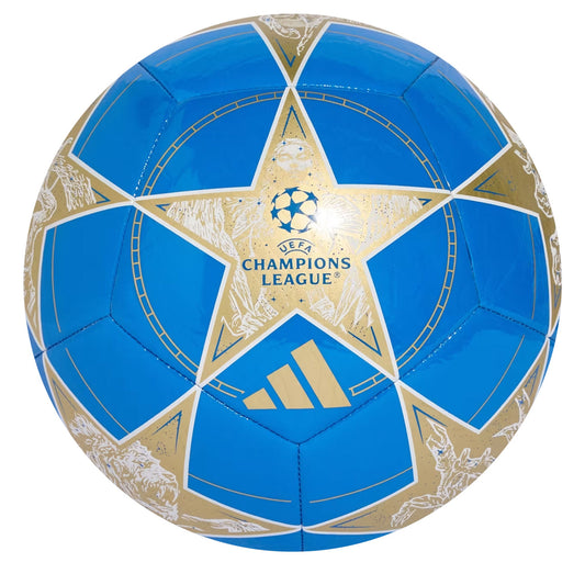 adidas UCL Club 2025/26 League Stage Ball White/Matte Gold