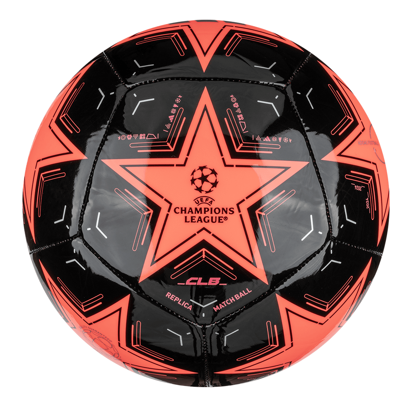 adidas UCL 2024/25 Club Ball Turbo/Black