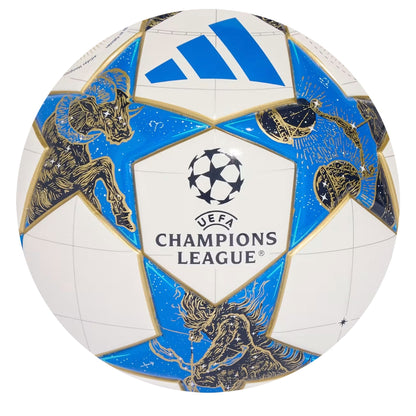 adidas UEFA Champions League 2025/26 Mini Ball White/Pantone/Matte Gold