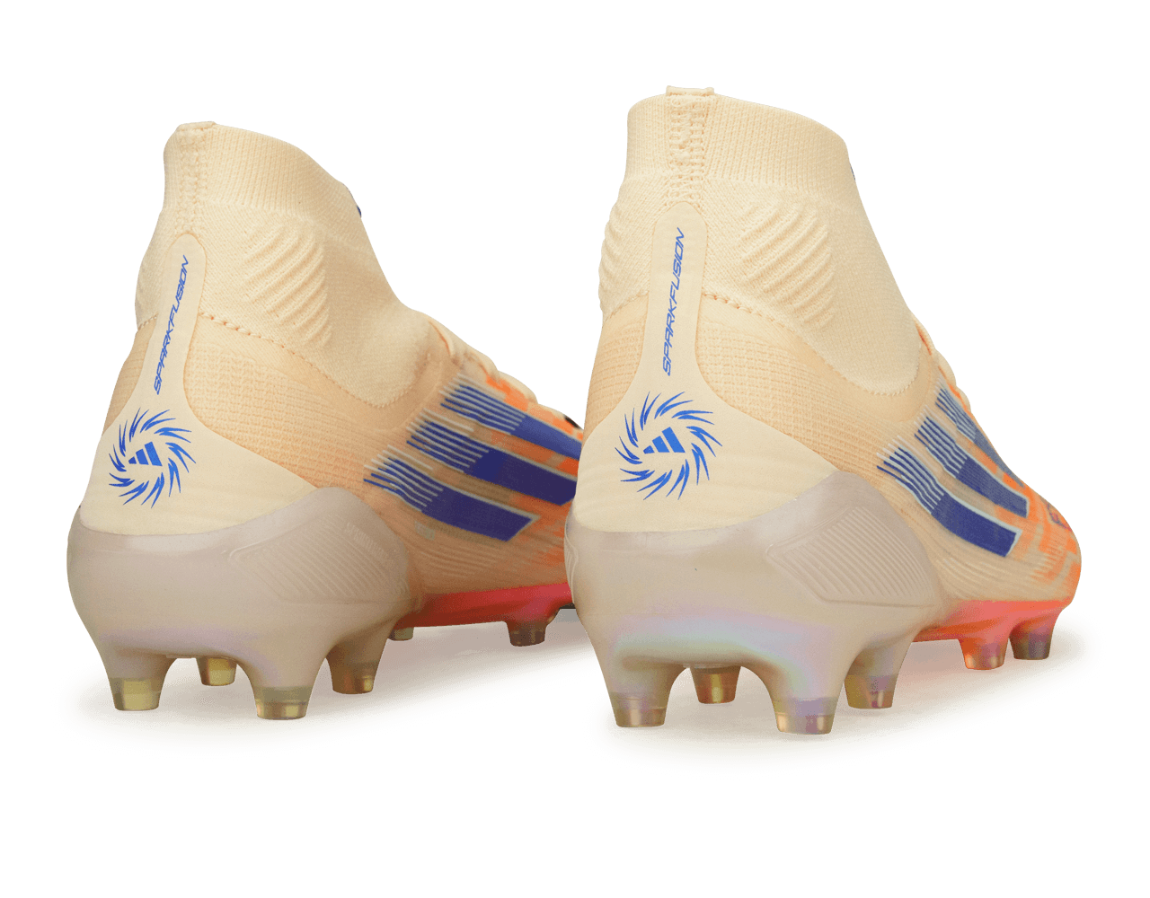 adidas Women's F50 Sparkfusion Elite Mid FG/AG Lucid Blue/Orange