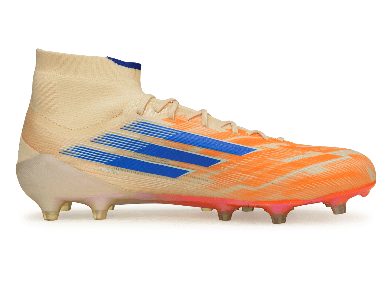 adidas Women's F50 Sparkfusion Elite Mid FG/AG Lucid Blue/Orange