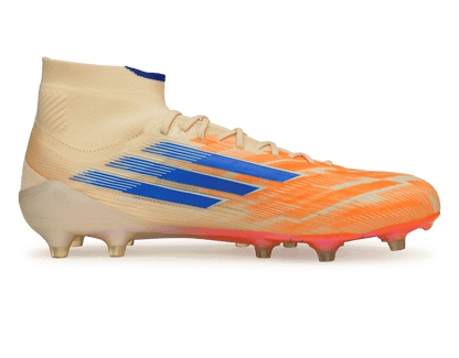adidas Women's F50 Sparkfusion Elite Mid FG/AG Lucid Blue/Orange