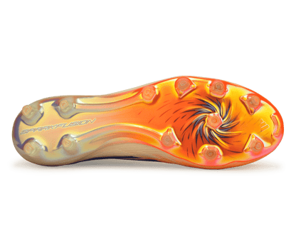 adidas Women's F50 Sparkfusion Elite Mid FG/AG Lucid Blue/Orange