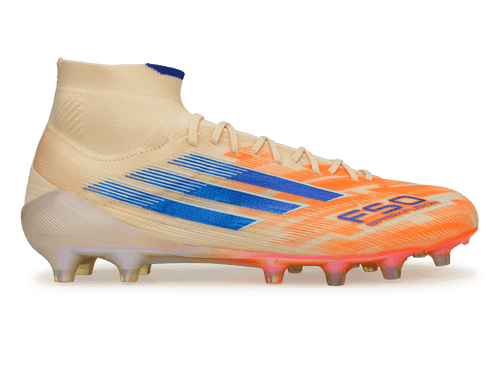 adidas Women's F50 Sparkfusion Elite Mid FG/AG Lucid Blue/Orange