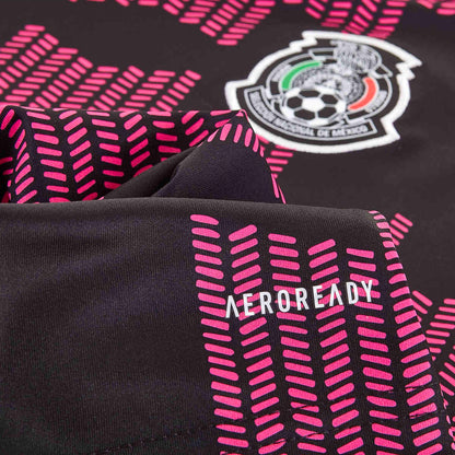adidas Women's Mexico 2021/22 Home Jersey Black/Real Magenta