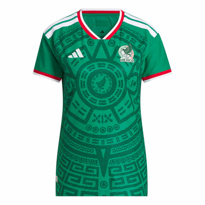 adidas Women's Mexico World Cup 2026 Authentic Home Jersey Green/White