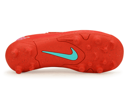 Nike Kids Zoom Mercurial Vapor 16 Club MG PS (V) Ember Glow/Aurora Green