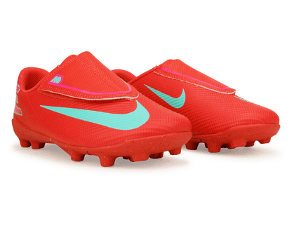 Nike Kids Zoom Mercurial Vapor 16 Club MG PS (V) Ember Glow/Aurora Green