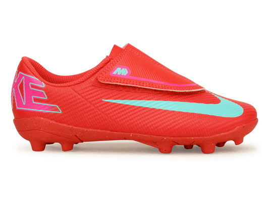 Nike Kids Zoom Mercurial Vapor 16 Club MG PS (V) Ember Glow/Aurora Green