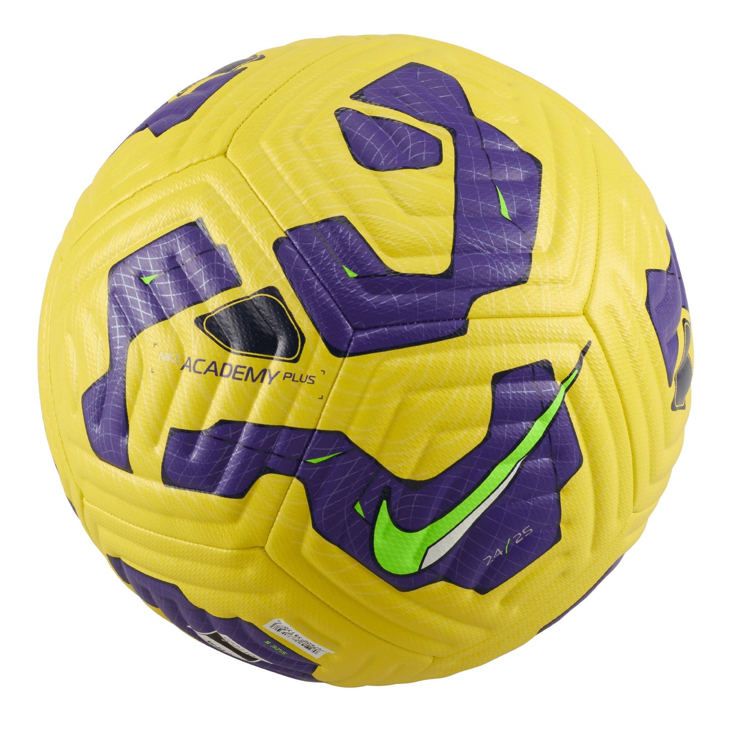 Nike Academy Plus Ball Yellow/Field Purple/Electric Green