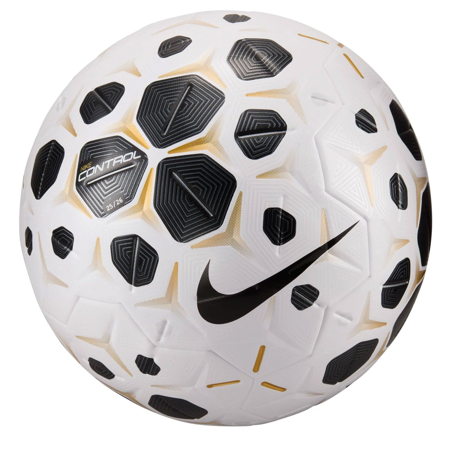 Nike Control Official Match 2025/26 Ball White/Black/Gold