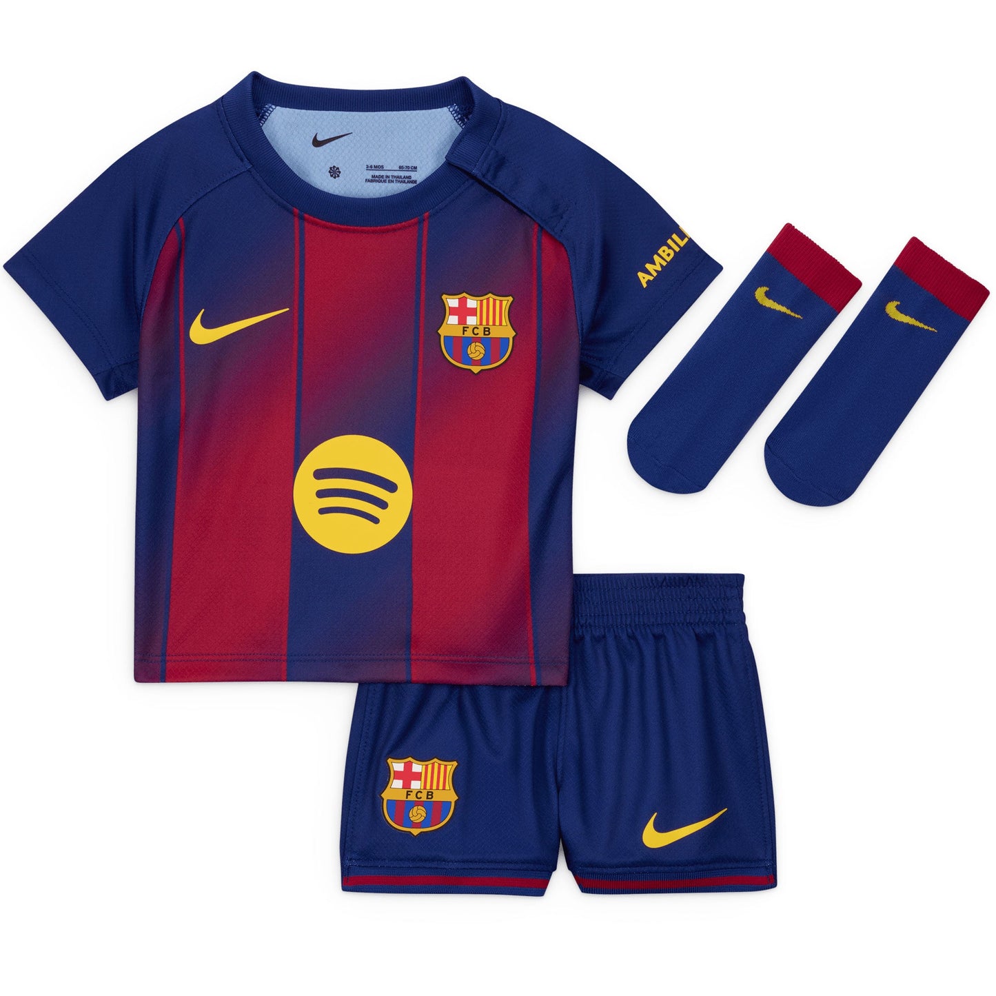 Nike Infant FC Barcelona 2025/26 Home Minikit Royal Blue/Red