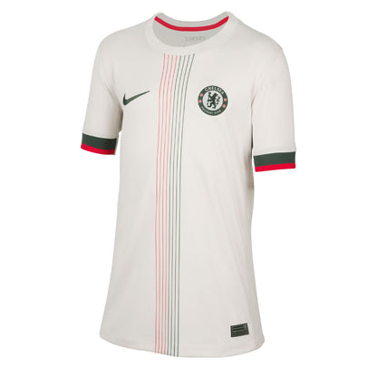 Nike Kids Chelsea 2025/26 Away Jersey Jade/Red
