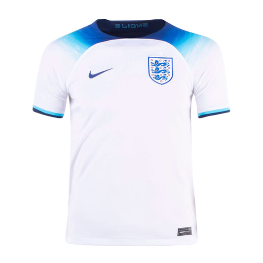 Nike Kids England 2022/23 Home Jersey White/Blue Void