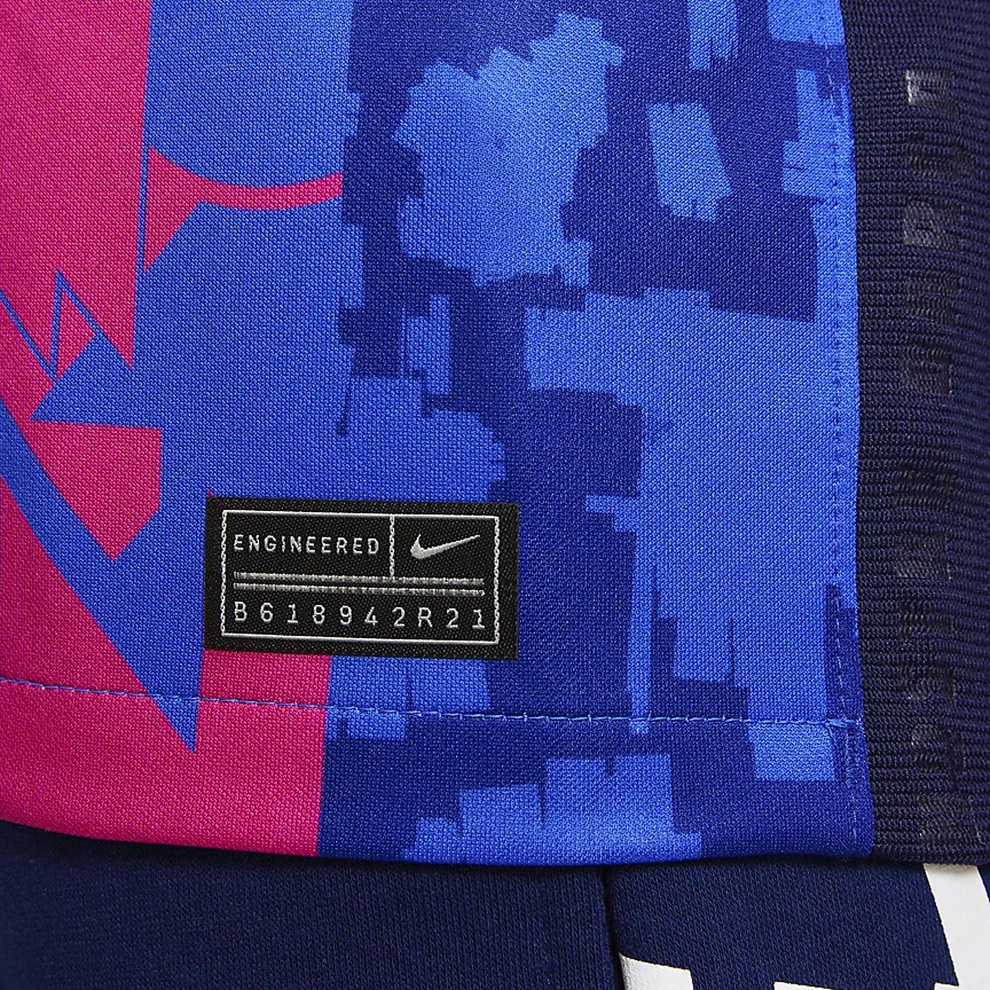 Nike Kids FC Barcelona 2021/22 Third Jersey Hyper Royal/Varsity Maize