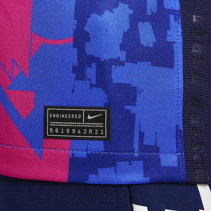 Nike Kids FC Barcelona 2021/22 Third Jersey Hyper Royal/Varsity Maize