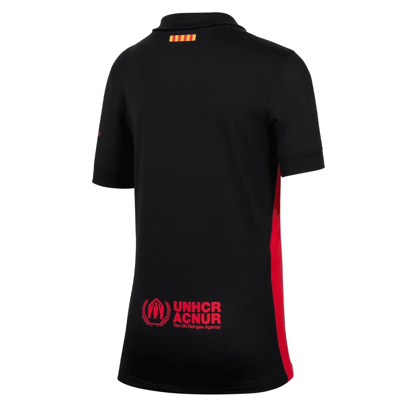 Nike Kids FC Barcelona 2024/25 Away Jersey Black/Red