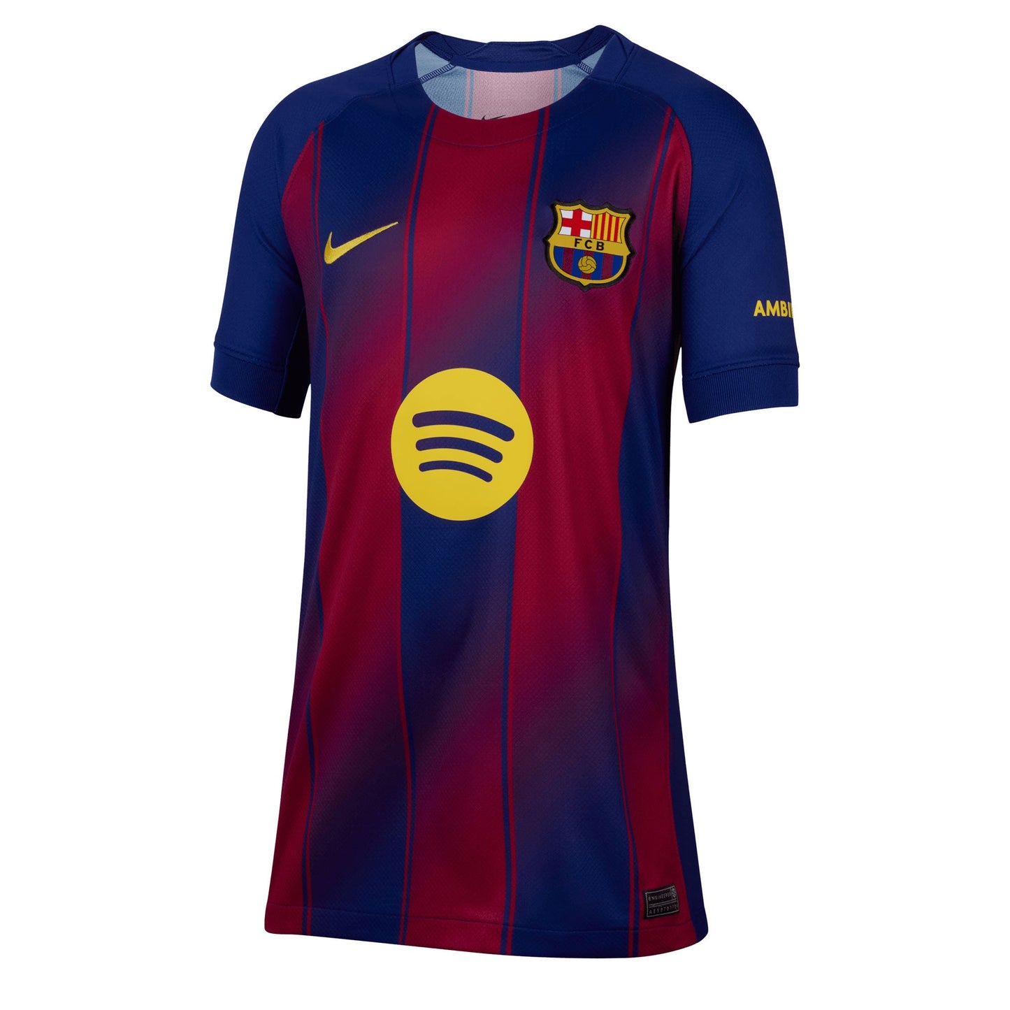 Nike Kids FC Barcelona 2025/26 Home Jersey Royal Blue/Red